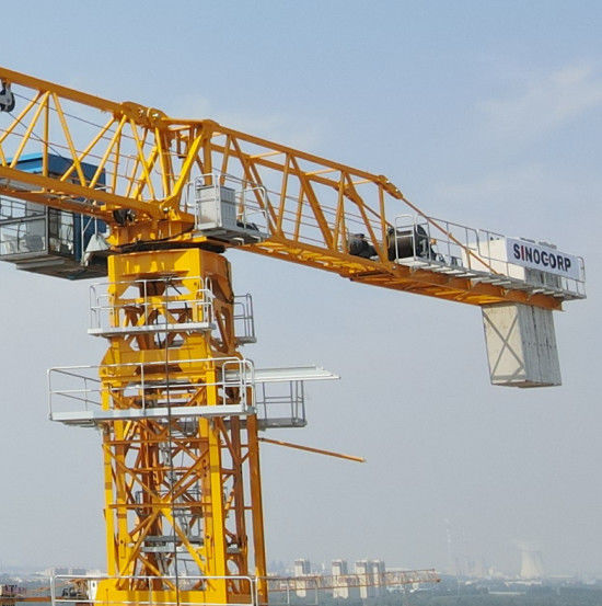 8t負荷 L46A1 マストセクションタワー フラットトップクレーン QTZ80 PT6015-8 60m Jib 長さ